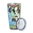 thumbnail image 2 of Johaoi Bluey Print 20oz Tumbler,Travel Coffee Mug Tumbler with Flip Lid Stainless Steel Water Bottle Gifts for Women Men Him Her-Without Straw, 2 of 8