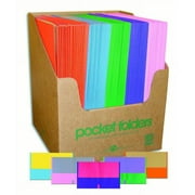 DOUBLE DIP PKT FOLDER 11.75"x9.75" 100/COUNTER DISPLAY