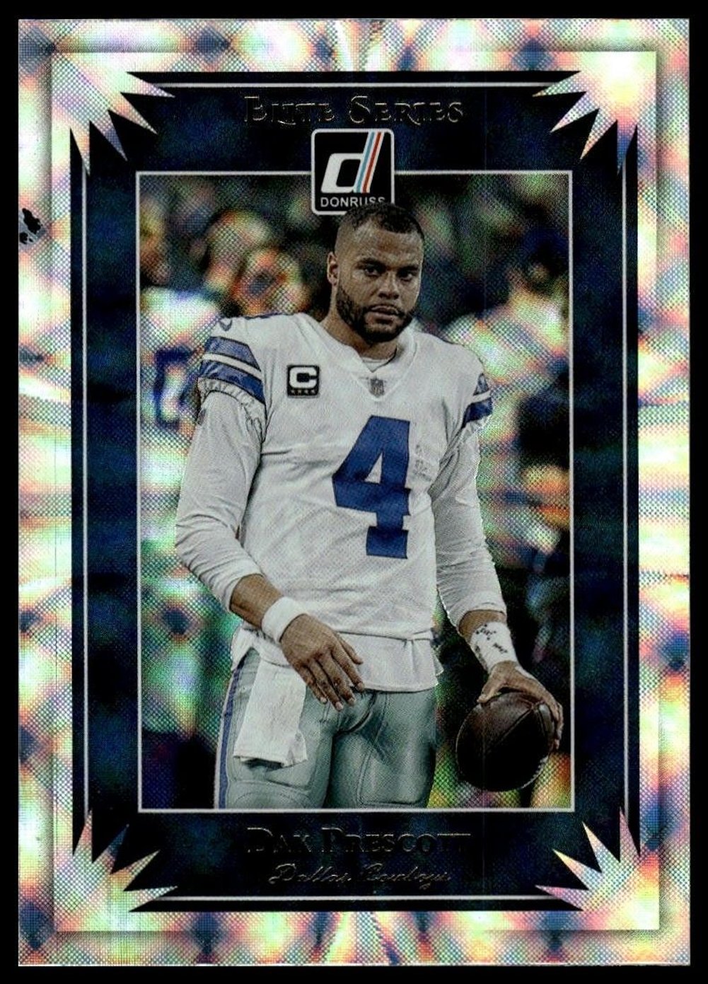 2019 Donruss Elite Series ES-10 Dak Prescott Dallas Cowboys Football ...