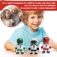 thumbnail image 4 of LUCAS-7 Ice Hockey Plush Toy Stuffed Animals Mascot Soft Doll for Hockey Fans Sports Theme Decor Birthday Gift(Green), 4 of 5