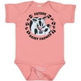 thumbnail image 3 of Inktastic Future Dairy Farmer with Cute Black and White Holstein Cows Boys or Girls Baby Bodysuit, 3 of 5