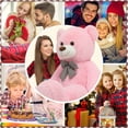 thumbnail image 6 of MaoGoLan 4.6ft Giant Teddy Bear 55"Large Stuffed Animals Big Bear Plush Toy, 6 of 8