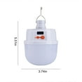 thumbnail image 2 of Jubipavy Camping Light Tent Hanging Lamp Outdoor Lamp For Camping Hiking Outage Portable and Multifunctional Light, 2 of 5