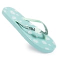 thumbnail image 2 of Girls Flip Flop Sandals - Little/Big Kids Animal Fruit Print, Easy-On Slide Thong Summer Beach Water Shoes, 2 of 6