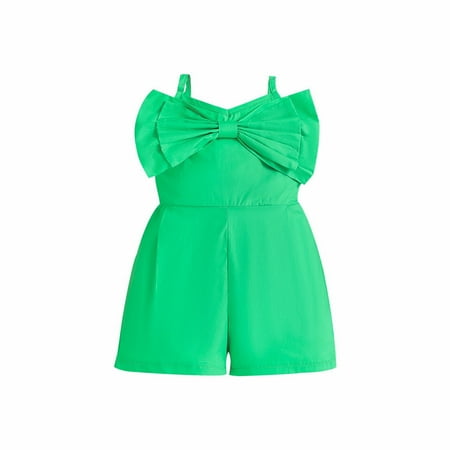 

Toddler Girls Bodysuit Leisure Medium Sized Suspender Cute Toddler Baby Playsuits Bodysuits Gifts To Child