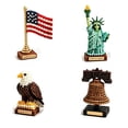 thumbnail image 2 of Tarmeek Patriotic Beaded Ornament Kit Independence Day 4th of July DIY Kit Cute Mini Ornament Red White Blue Multicolor Plastic Beads with Storage Case, 2 of 7