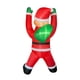 thumbnail image 5 of Decoración navideña al aire libre, accesorios fotográficos inflables navideños con Papá Noel trepador inflable con LED para vacaciones, Navidad Estilo A, 5 of 8