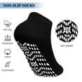 thumbnail image 2 of 1 Pair Grip Pilates Socks for Women, AMITOFO Non-slip Yoga Athletic Socks for Barre Ballet Barefoot Workout Hospital, 2 of 6