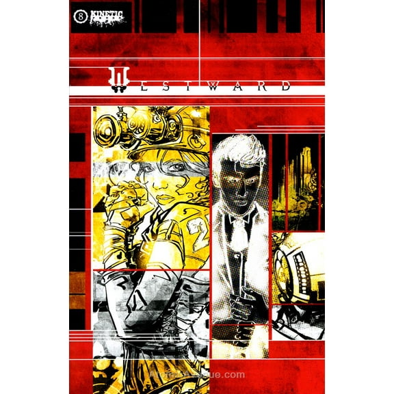 Westward #8 VF ; Kinetic Comic Book