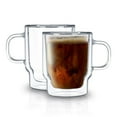 thumbnail image 1 of Double Wall Empilable Stackable Coffee Mug 350ml set of 2, 1 of 3