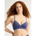 thumbnail image 2 of Joyspun Women's Wireless Seamless Matte Mini Rib Bra, Sizes XS-3XL, 2 of 6