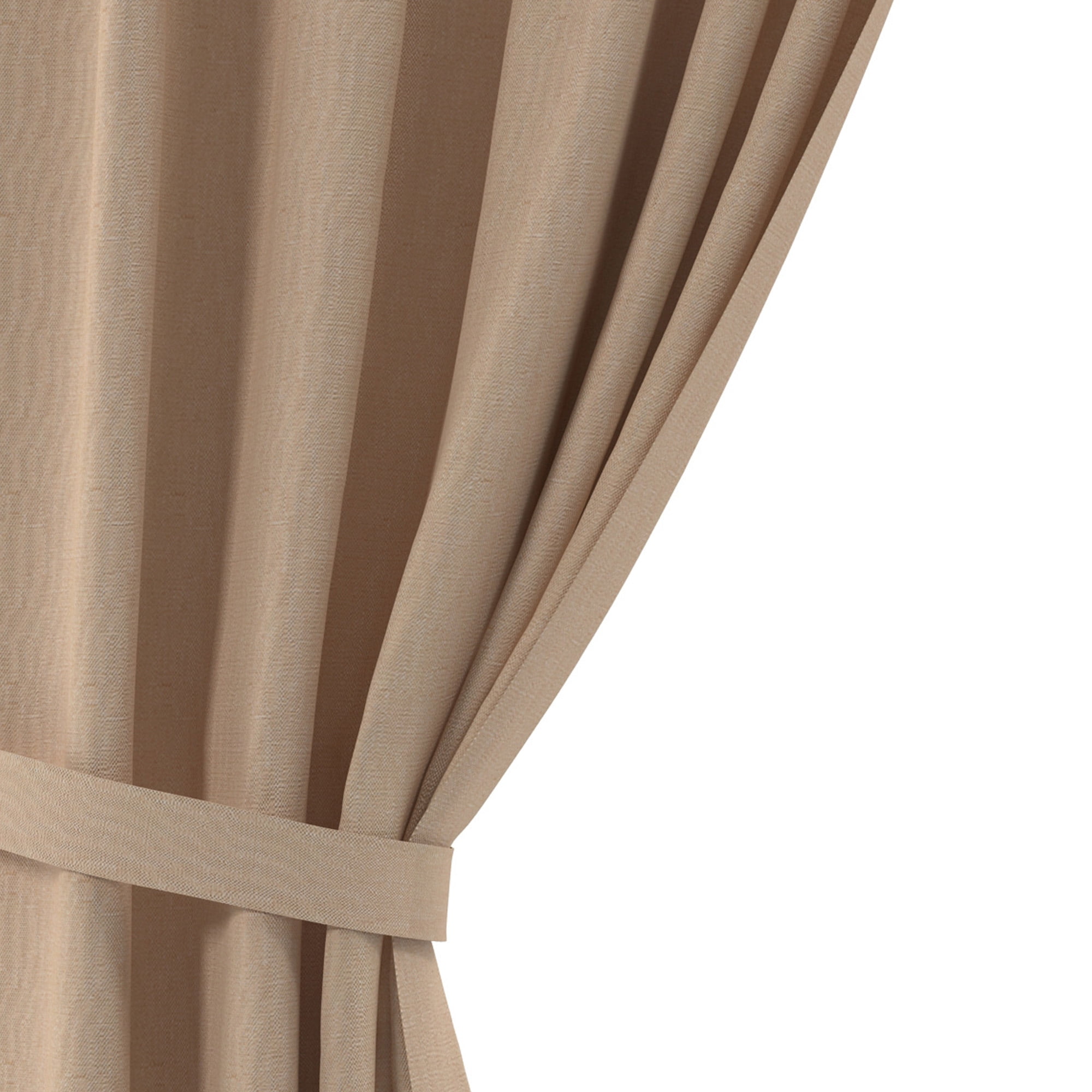 ModFusion 12 ×18 FT Gazebo Double Roof Hardtop Canopy Heavy-Duty Outdoor Pavilion with Nettings & Curtains in Brown