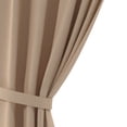 thumbnail image 5 of ModFusion 12 ×18 FT Gazebo Double Roof Hardtop Canopy Heavy-Duty Outdoor Pavilion with Nettings & Curtains in Brown, 5 of 8