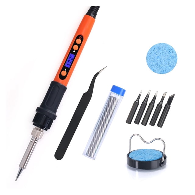 Soldering Iron Kit With Slot Heating,Element 500 Celsius Digital Temperature,Adjustable Soldering Iron Station ,Professional Function