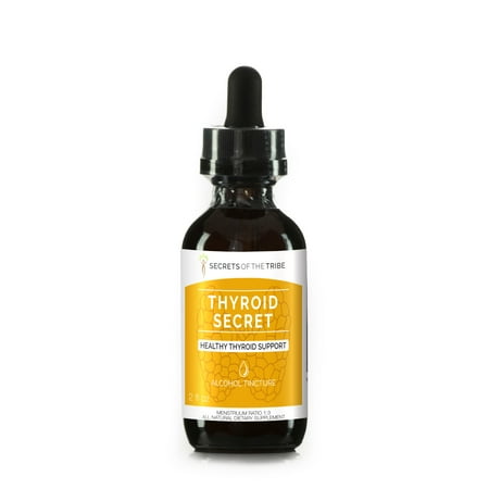 - Thyroid Secret Alcohol Extract, Tincture, Oatstraw, Horsetail, Broccoli, Echinacea, Ashwagandha, Kelp. Healthy Thyroid Support 2 oz