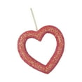 thumbnail image 2 of Decoración colgante de pared con corona de corazón/decoración del día de San Valentín/corona decorativa para puerta principal/corona del día de San , Rojo, 2 of 6