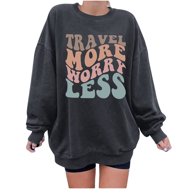 BECLOH Oversized Hoodies Fleece Sweatshirts Long Sleeve Sweaters