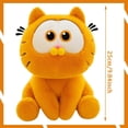 thumbnail image 2 of Fat Orange Cat Plush, 25cm Orange Cat Soft Plush Toy, Orange Cat Stuffed Animals Toy, Cute Garfied Doll for Children Boys Girls Birthday Gift, 2 of 5