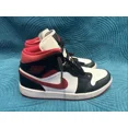 thumbnail image 1 of Ni-k-e Mens Air Jordan 1 Mid 554724-122 Black Basketball Shoes Sneakers Size 9.5, 1 of 6