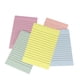 thumbnail image 4 of 5 blocs de notas adhesivas A6 de rayas de colores, autoadhesivos, para estudiantes., 4 of 6