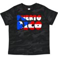 thumbnail image 3 of Inktastic Puerto Rico Flag in Text Boys or Girls Toddler T-Shirt, 3 of 5