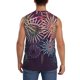 thumbnail image 4 of Fotbe Fireworks2 Men's Camiseta sin Mangas Estampada para Hombres, Playera Casual para Gimnasio, Entrenamiento, Playa-Large, 4 of 7