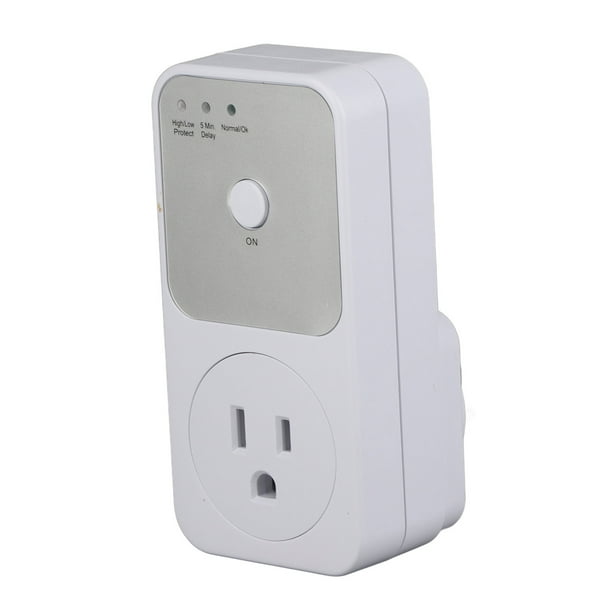 Protector de voltaje para refrigerador, enchufe de protección para lavadora eléctrica multifuncional de CA