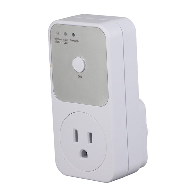 Protector de voltaje para refrigerador, enchufe de protección para lavadora eléctrica multifuncional de CA