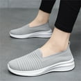 thumbnail image 3 of Oyedens Walking Shoes for Women Comfort Wide Width Slip on Nurse Work Loafers for Plantar Fasciitis, 3 of 6