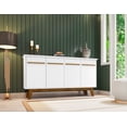 thumbnail image 5 of Manhattan Comfort Yonkers 63"W Solid Wood Sideboard in White, 5 of 5