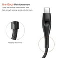 thumbnail image 3 of MyBat Pro Type-C to Type-C Quick Charging Cable 6 FT - Black, 3 of 8