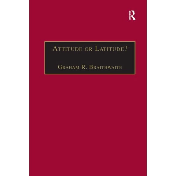 Studies in Aviation Psychology and Human Attitude or Latitude?: Australian Aviation Safety, (Paperback)