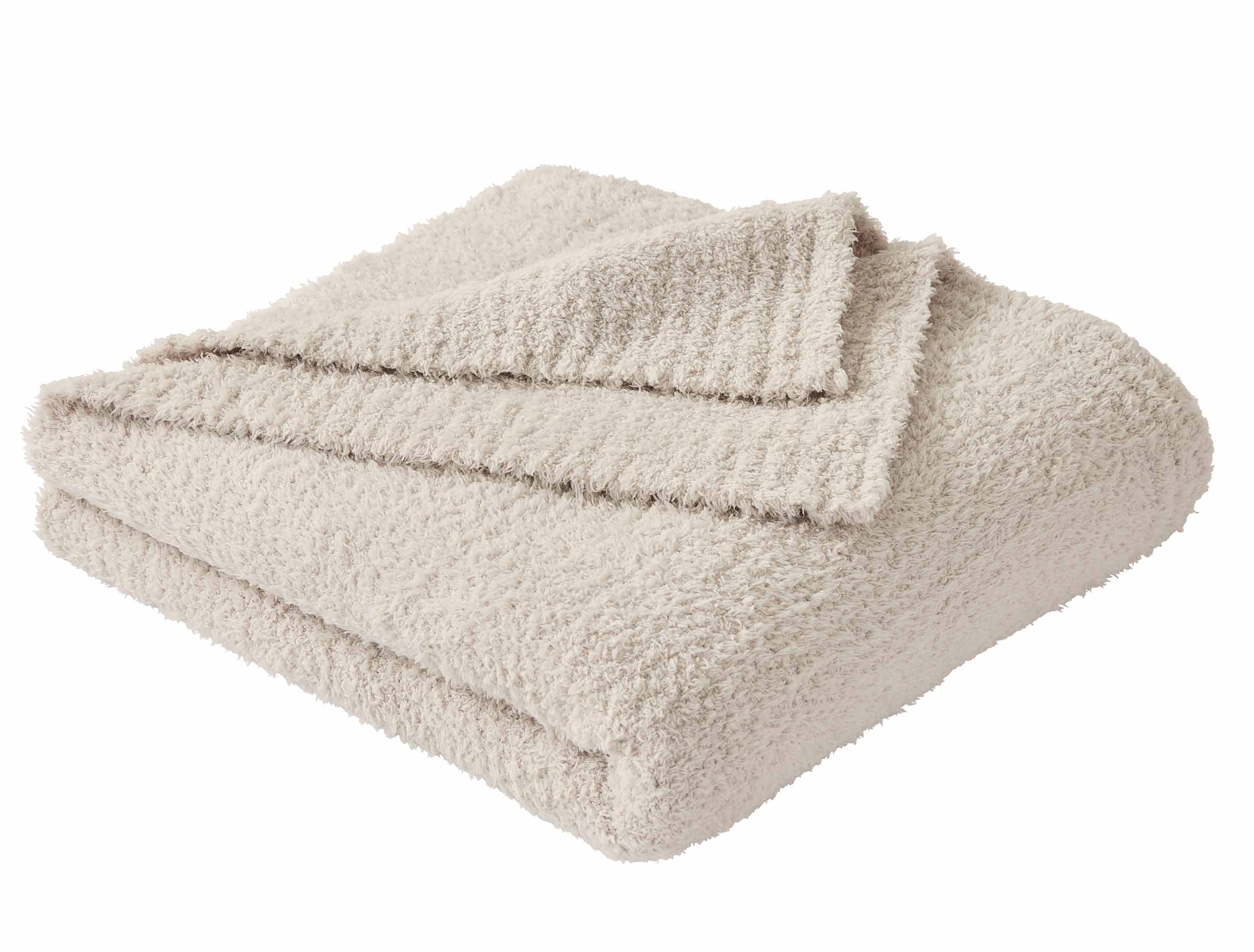 Better Homes & Gardens Cozy Knit Throw Blanket, Beige photo 4