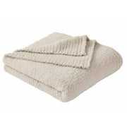 Better Homes & Gardens Beige Cozy Knit Throw, 50 x 72