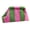 Green Pink, variant on Women Handbag Colorblock Knitted Large Capacity Large Mouth Cosmetic Cellphone Keys Stoarge Pouch Summer Beach Clutch Lady Purse
