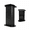 Black, variant on Haooyeah Lectern with Storage Shelf and Cable Management Hole, Stable Classroom Conference Podium, Black