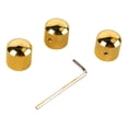 thumbnail image 1 of 3PCS Guitar Knobs, Metal Guitar Dual Stacked Knobs Volume Tone Control Knobs For Electric Guitar Bass, 1 of 8