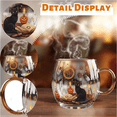 thumbnail image 6 of BallsFHK Haunted Road Halloween Mug Glass – Durable, Spooky Design for Coffee, Tea & Seasonal Sips, 6 of 6
