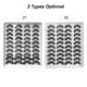thumbnail image 4 of 20 pares de pestañas postizas 3D pestañas postizas para maquillaje de ojos Labymos  Natural, 4 of 5