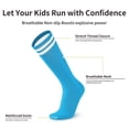 thumbnail image 6 of AWAYTR Adjustable Youth Baseball Belt and Socks Set, Carolina Blue, 6 of 7