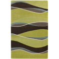 thumbnail image 1 of 8' x 10'6" Tapis de Laine, Lime/Mocha, 1 of 1