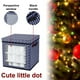 thumbnail image 4 of Cateissary Caja de almacenamiento de bolas de Navidad, soporte Universal para colgante de Festival, compartimento de tela Oxford, organizador de cajas de Kits de decoración para fiestas Cateissary HA034578-00, 4 of 6