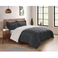 thumbnail image 1 of Reversible Mink & Berber Plush Sherpa Comforter Set, 1 of 3