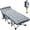 Gray, variant on Slsy Folding Camping Cots for Adults 880 lbs, 28" Extra Wide Sturdy Portable Folding Cot Sleeping Cot with Mattress & Carry Bag for Camp Home Office