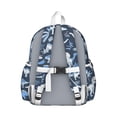 thumbnail image 3 of Cute Dinosaur Pattern Backpack for School,Cute School Bag,Schoolbag with Adjustable Shoulder Straps & Padded Back,13.4"x11"x4.7", 3 of 6
