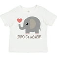 thumbnail image 3 of Inktastic Loved by Memaw Grandchild Boys or Girls Toddler T-Shirt, 3 of 5