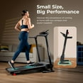 thumbnail image 4 of Sunny Health & Fitness SMART Easy Assembly Folding Treadmill - SF-T7610SMART, 4 of 6
