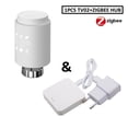 thumbnail image 1 of 3.0 Smart WIFI Thermostatic Radiator Valve Actuator TRV Programmable Temperature Controller ,Easy to Install, 1 of 7