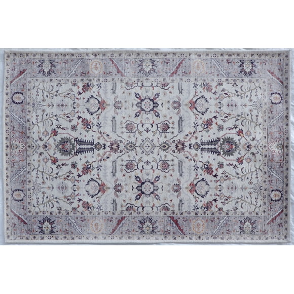 Home Decor Inc Traditional Persian-Inspired Floral Rug – 2.5' x 3.75' Suitable for Kitchen , Entryway or Bedside Area