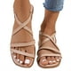 thumbnail image 2 of MKLEKYY Sandalias de Playa para Mujer, Sandalias Elásticas de Cuero de Moda de Verano para Mujer, Sandalias de Playa para Exteriores, 2 of 4
